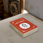 Hindi Ganesh Chalisa hardcover book with illustrated devotional design